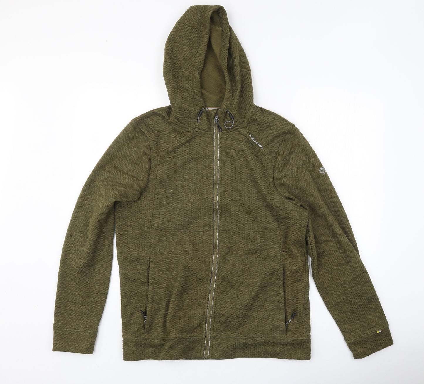 Craghoppers Mens Green   Full Zip Hoodie Size M