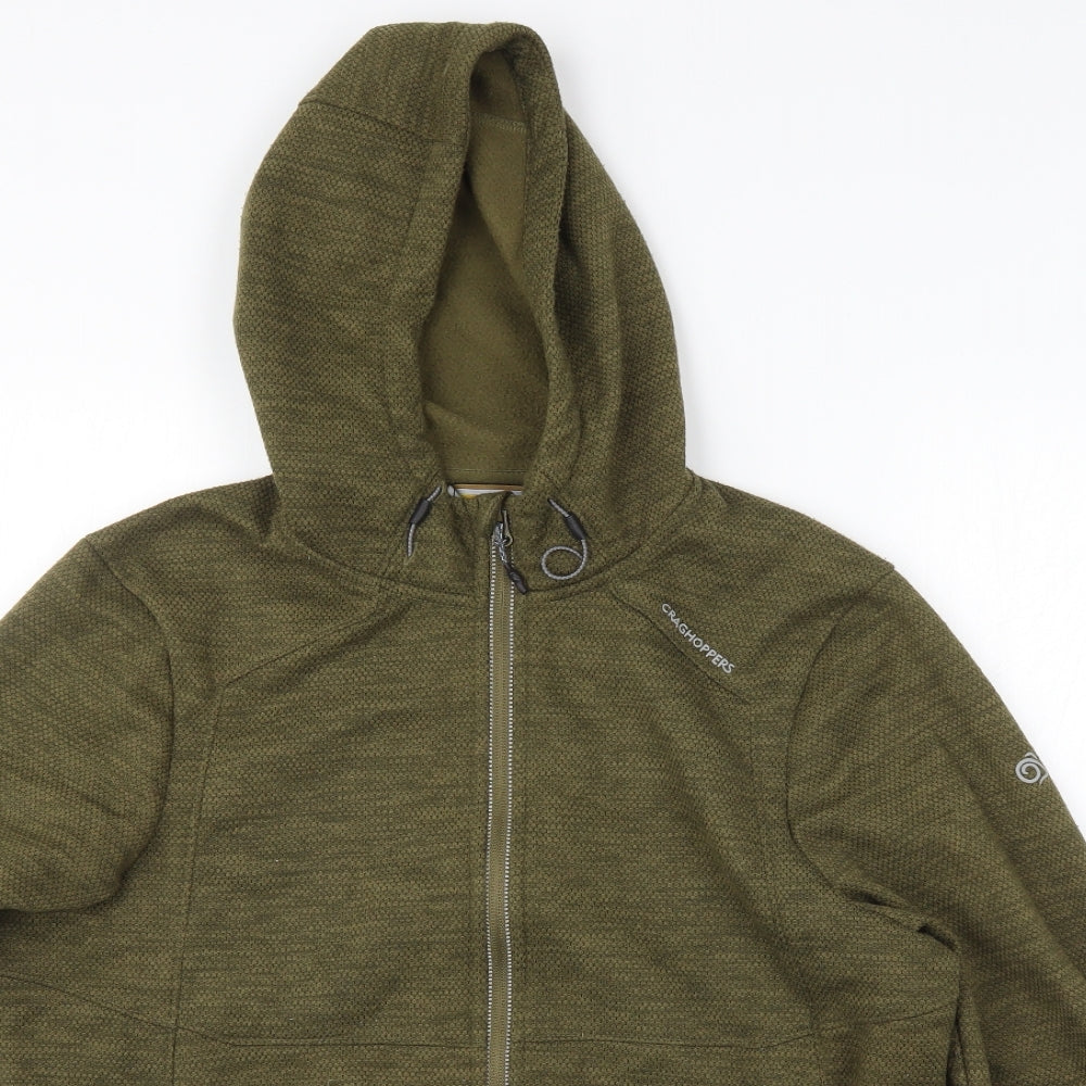 Craghoppers Mens Green   Full Zip Hoodie Size M