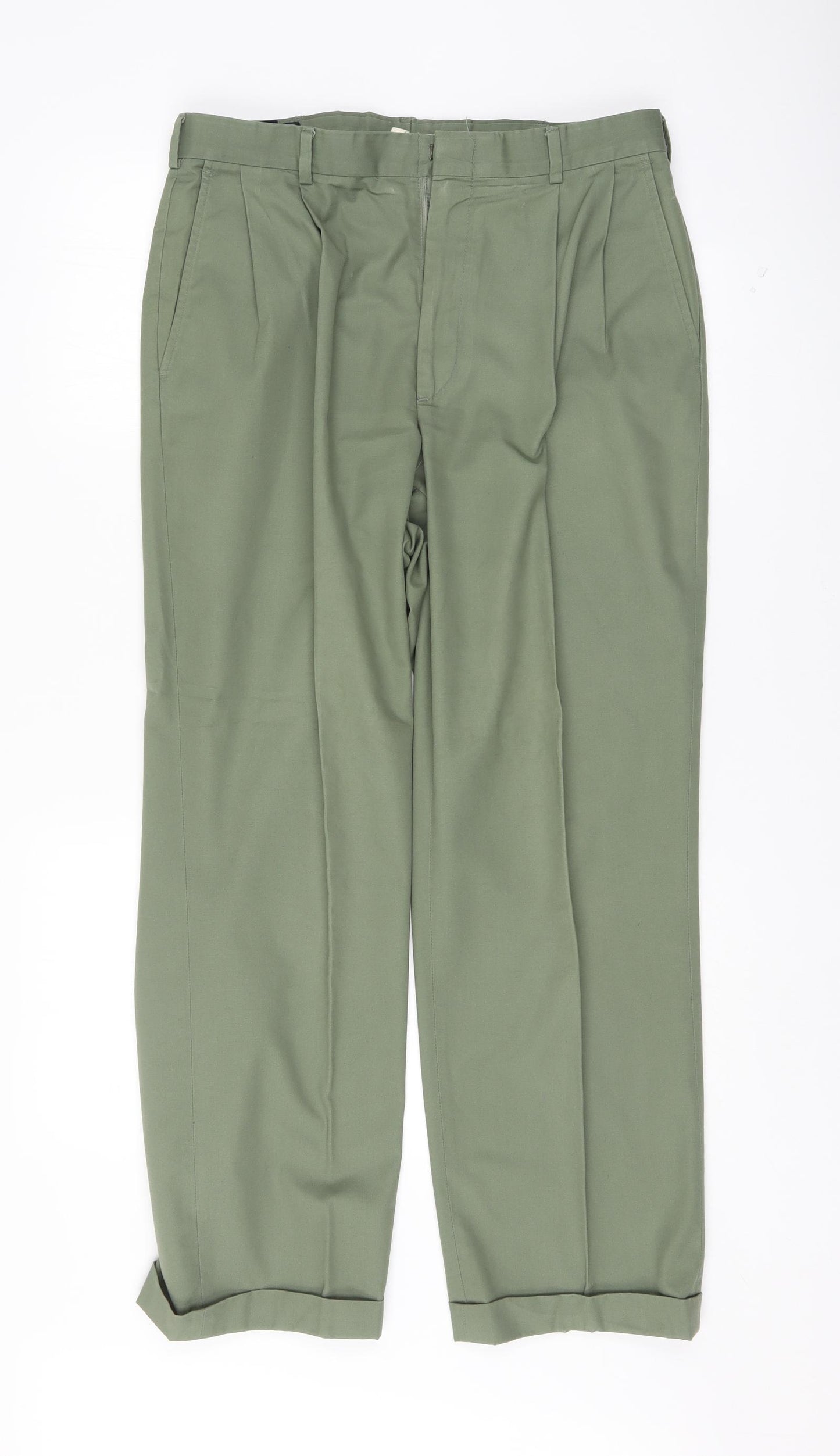 Lands' End Mens Green   Trousers  Size 33 L29 in