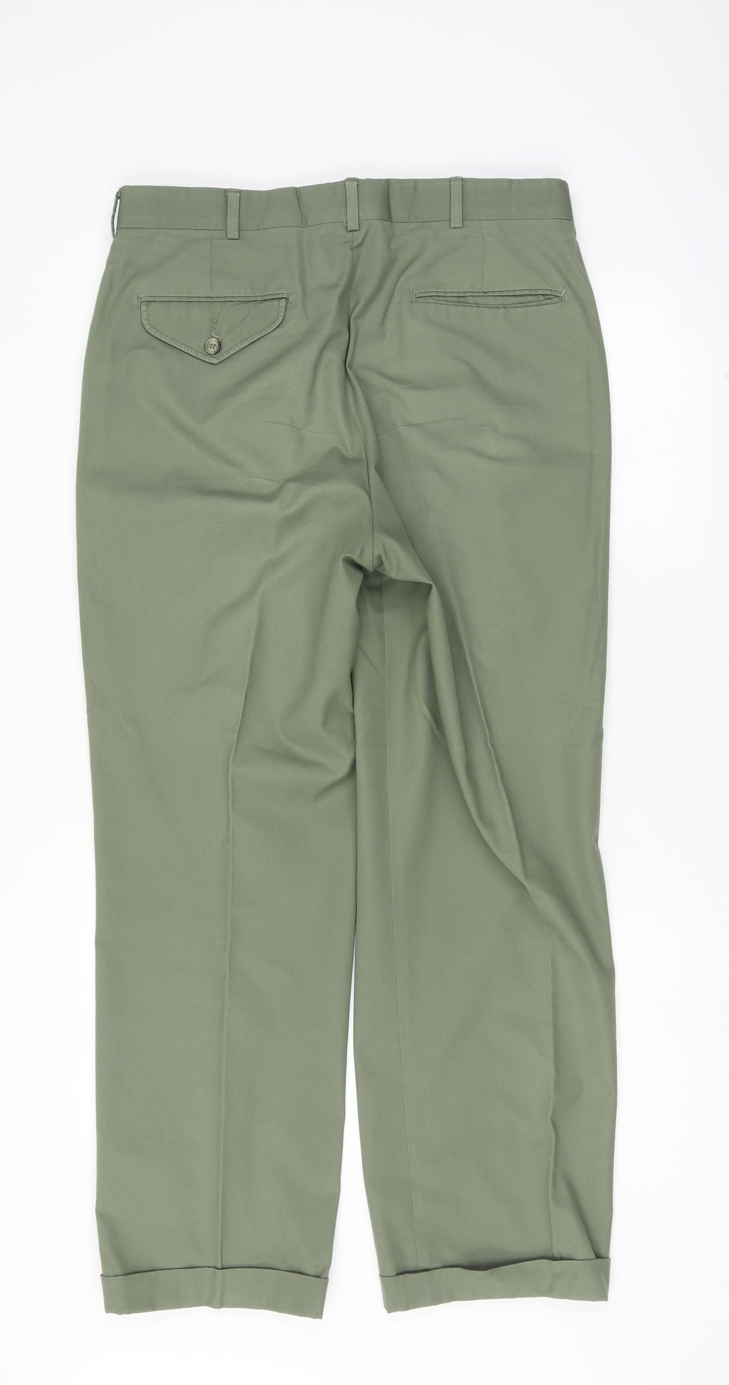 Lands' End Mens Green   Trousers  Size 33 L29 in