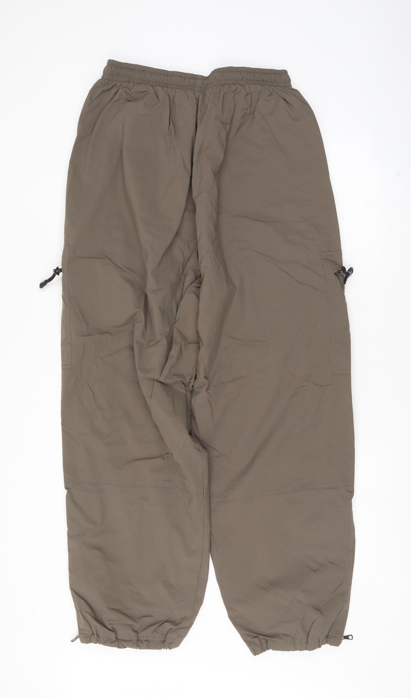 Marks and Spencer Womens Green   Cargo Trousers Size 39 in L29 in