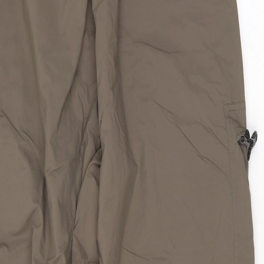 Marks and Spencer Womens Green   Cargo Trousers Size 39 in L29 in