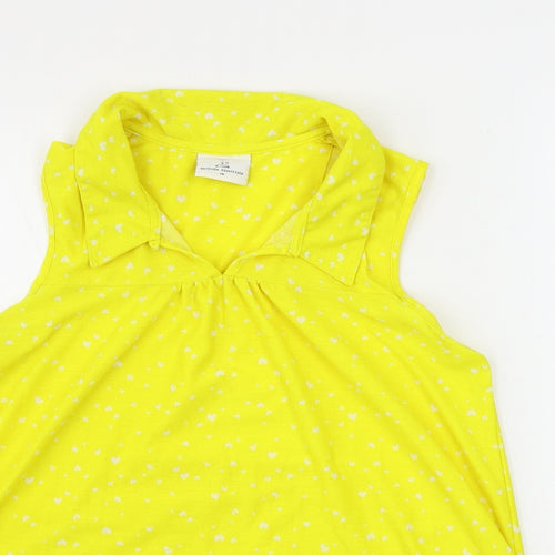 NEXT  Womens Yellow   Basic Blouse Size 14