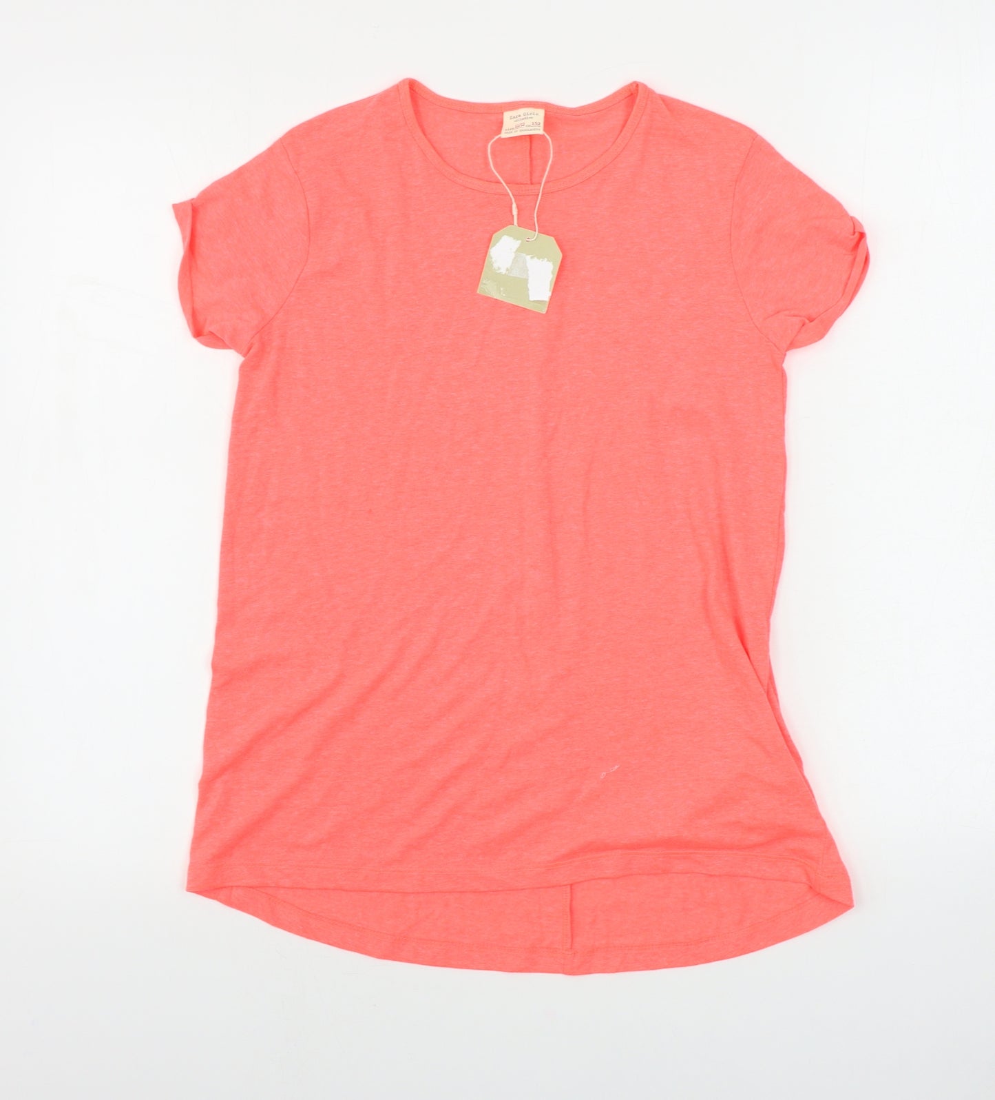 Zara Girls Pink   Basic T-Shirt Size 11-12 Years