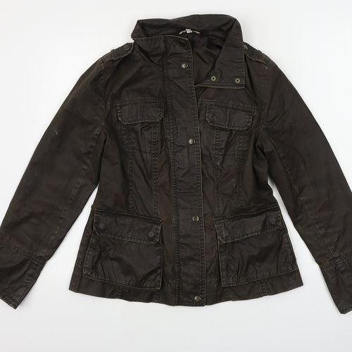 Marks and Spencer  Womens Brown   Jacket Coat Size 8