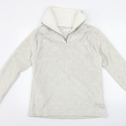 Camille Womens Green   Henley Jumper Size 10