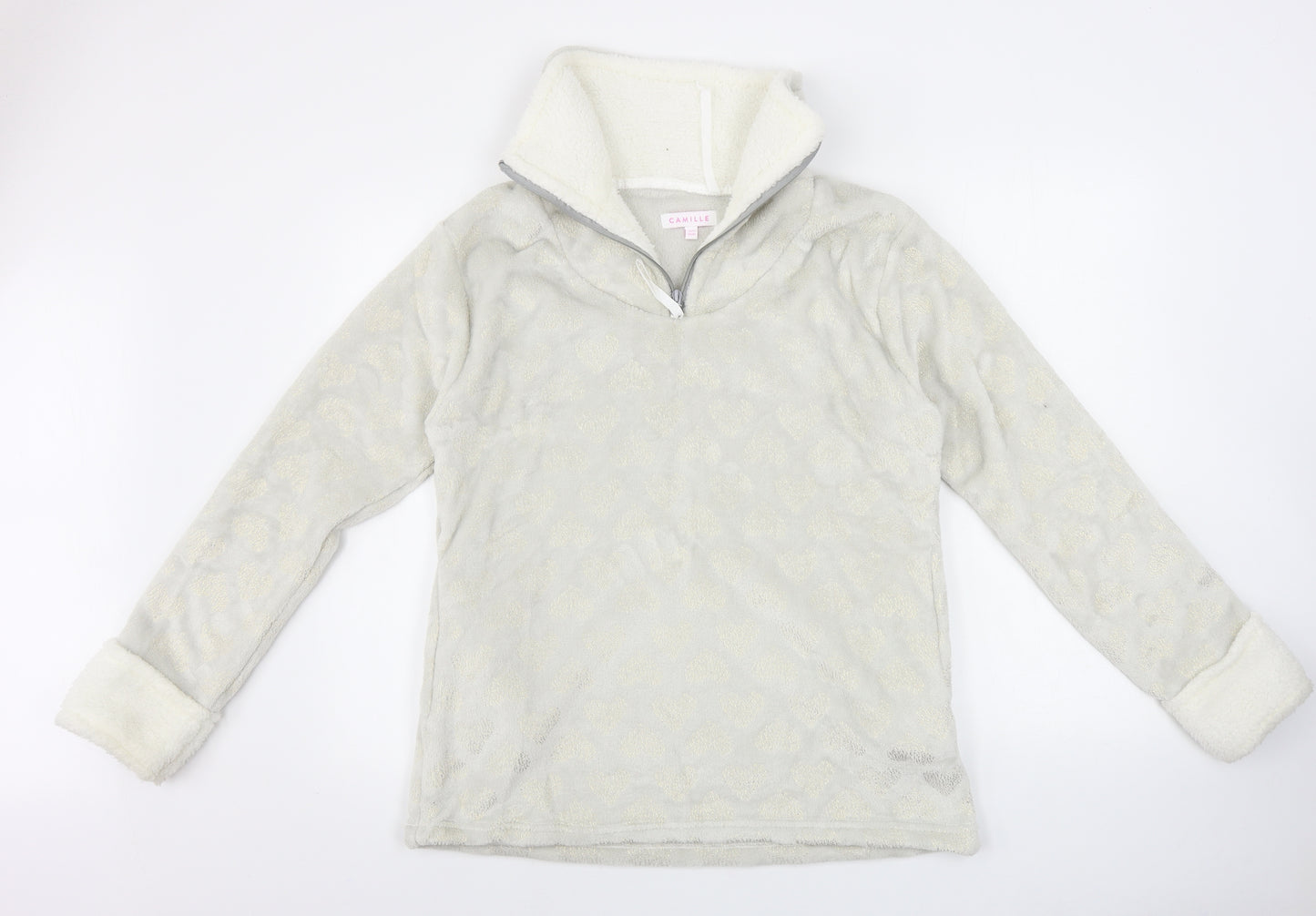 Camille Womens Green   Henley Jumper Size 10