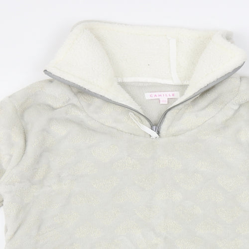 Camille Womens Green   Henley Jumper Size 10
