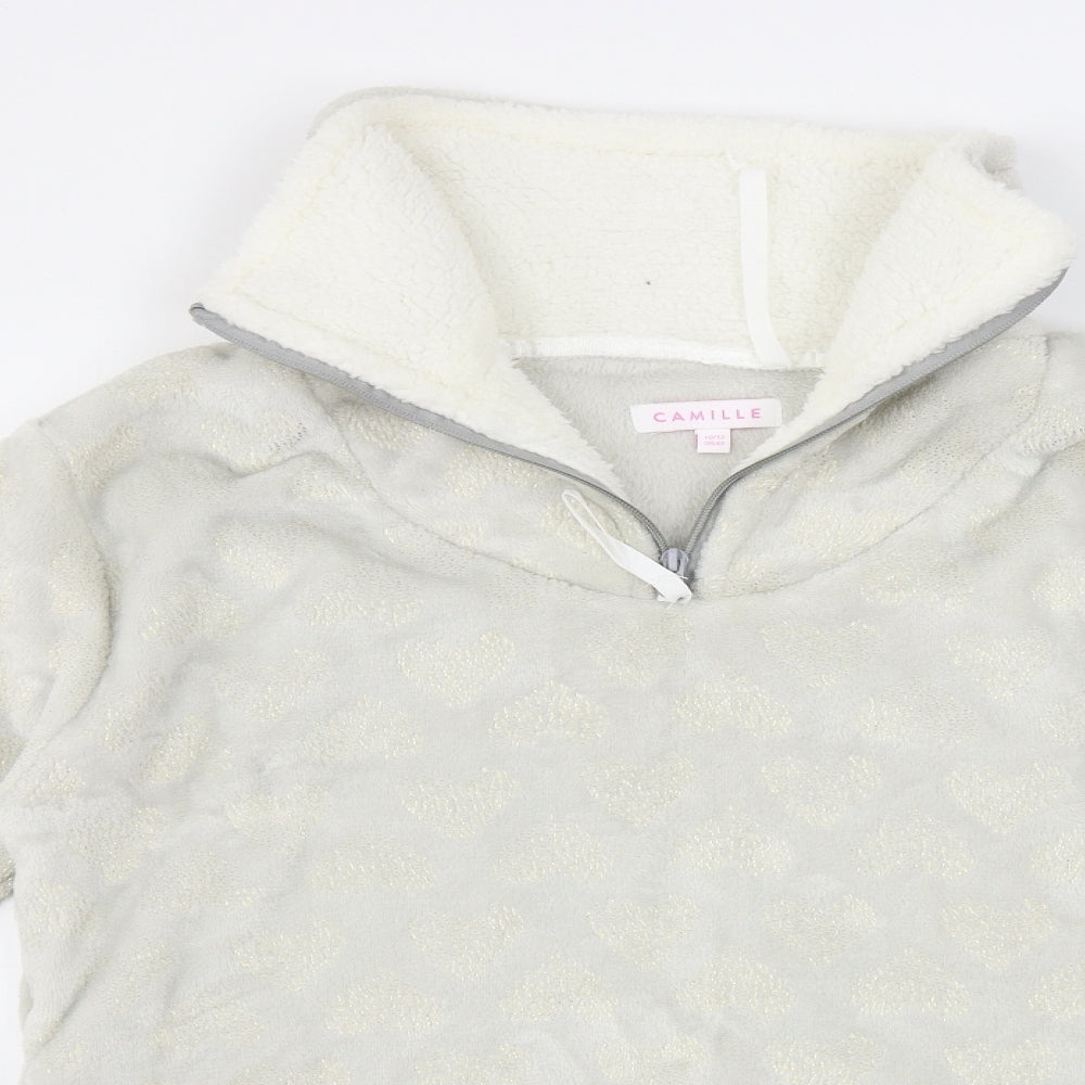 Camille Womens Green   Henley Jumper Size 10