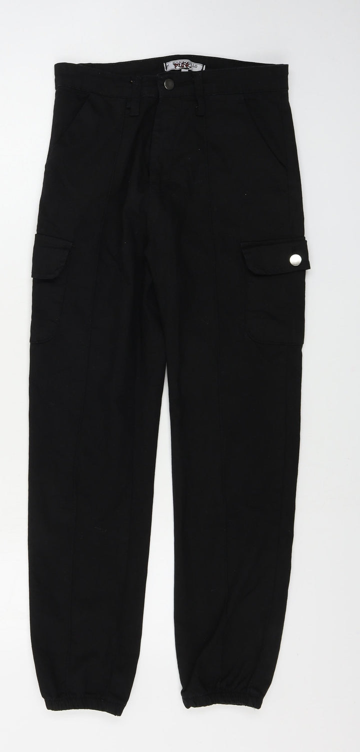 Portobello Womens Black Skinny Jeans Size 10 L27 in