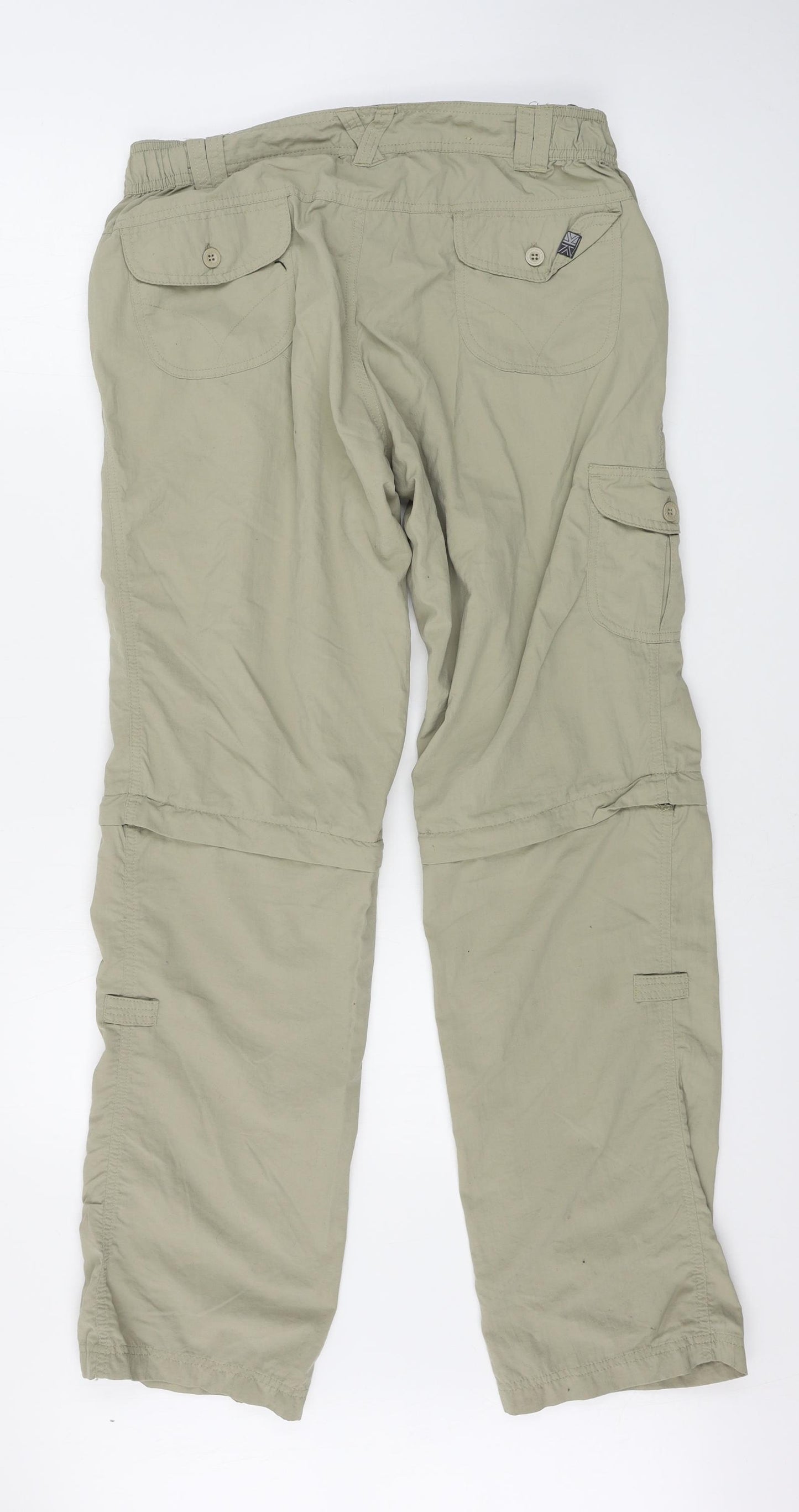 Karrimor  Womens Brown   Cargo Trousers Size 12 L30 in