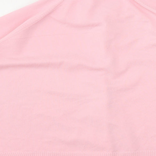 Preworn  Womens Pink   Basic Button-Up Size 18