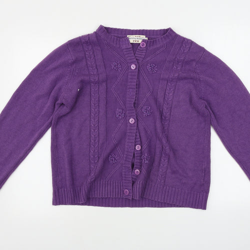 EWM  Womens Purple   Cape Jumper Size L