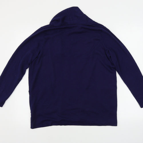 Love Leisure   Womens Blue   Cardigan Jumper Size 12