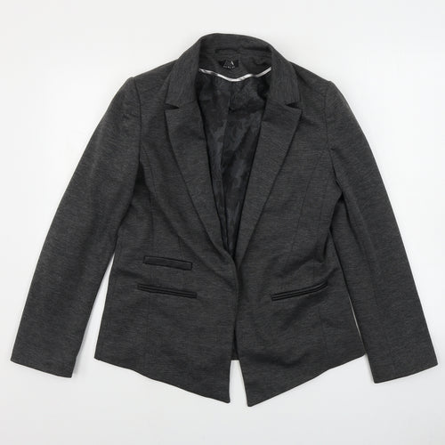 Preworn  Womens Grey   Jacket Blazer Size 14