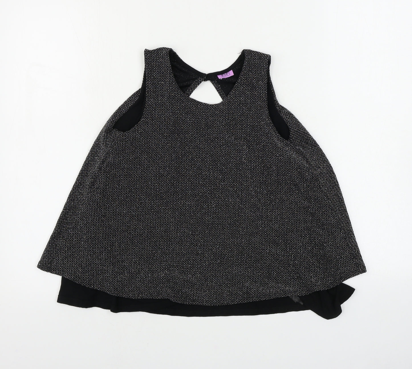 F&F  Girls Grey   Basic Tank Size 10-11 Years