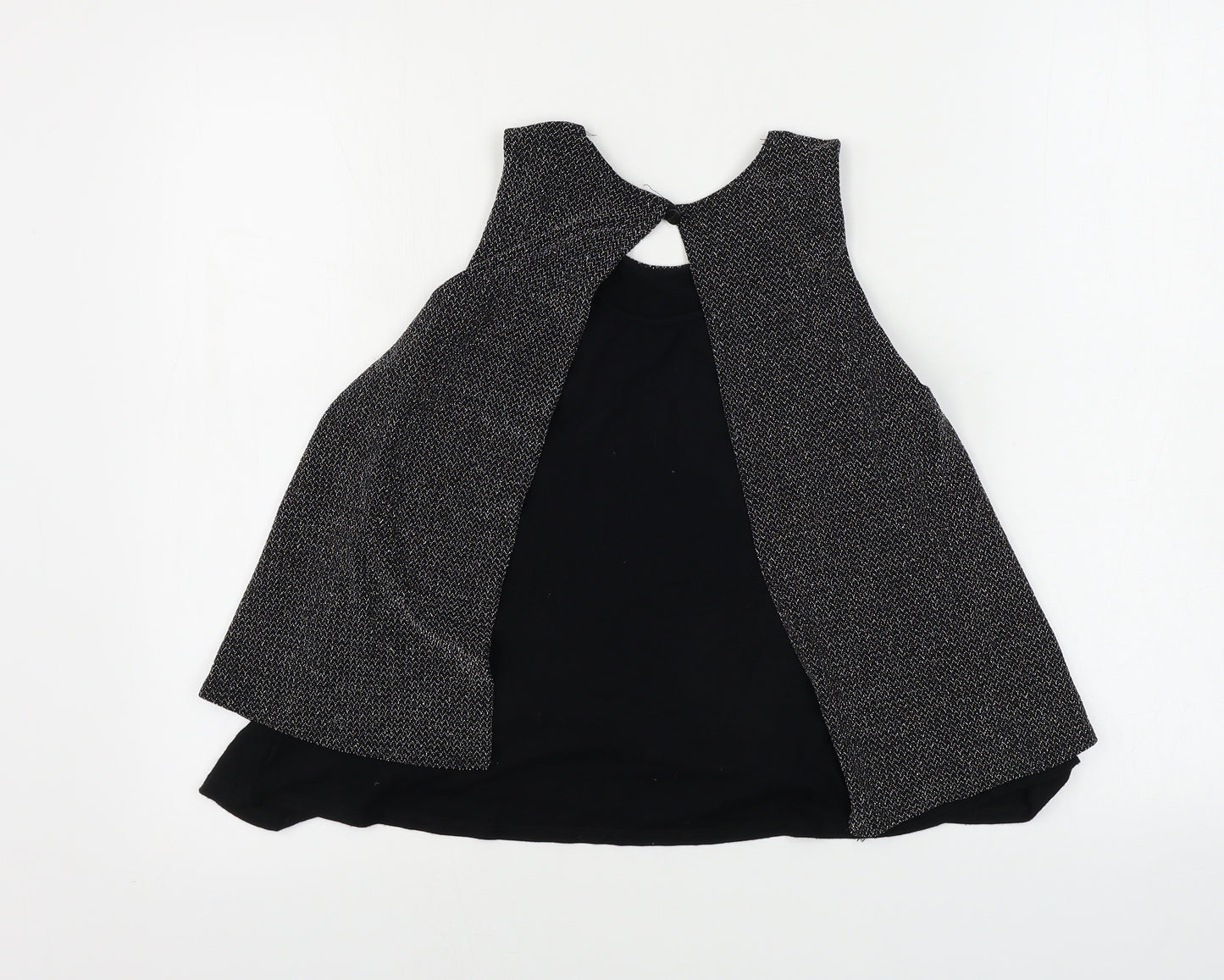 F&F  Girls Grey   Basic Tank Size 10-11 Years