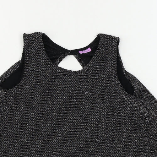 F&F  Girls Grey   Basic Tank Size 10-11 Years