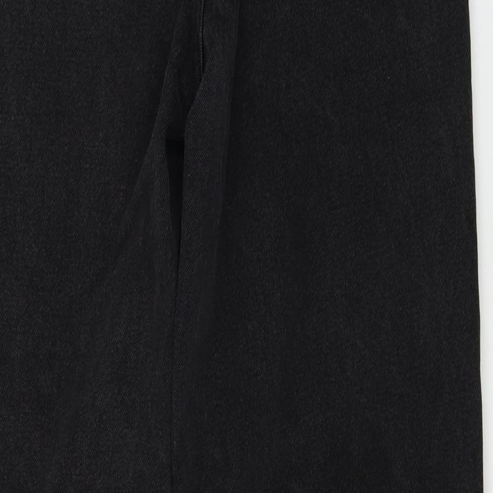 SheIn Womens Black   Straight Jeans Size M L30 in