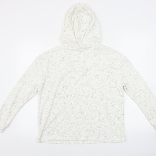 New Look  Womens White   Pullover Hoodie Size S