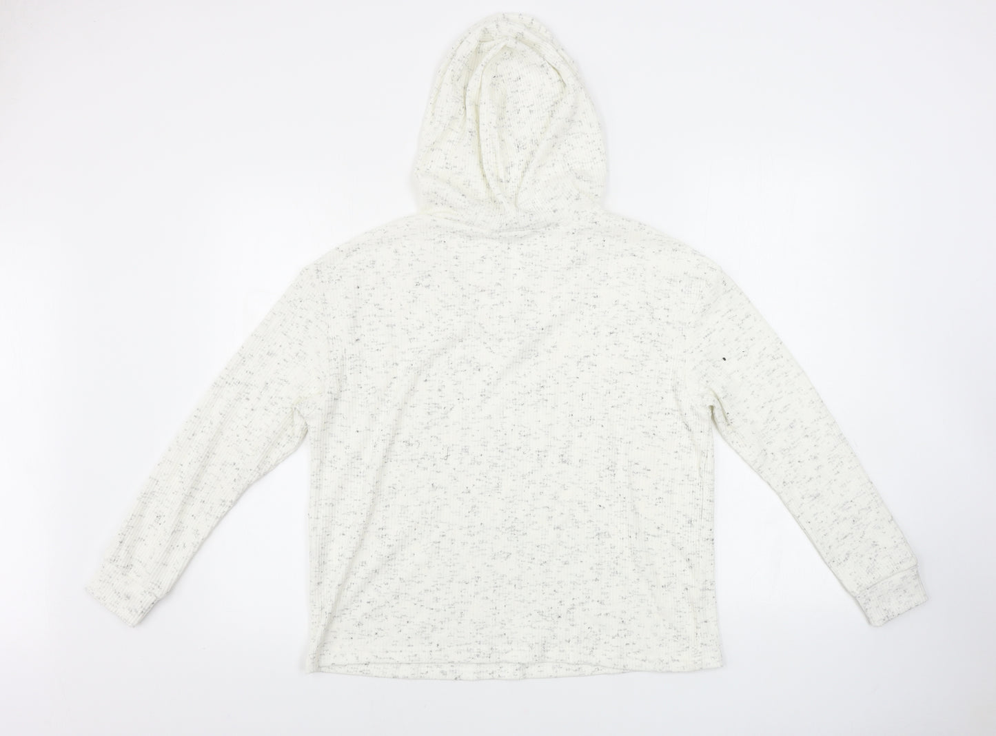New Look  Womens White   Pullover Hoodie Size S