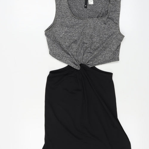 H&M  Womens Grey   Bodycon  Size S