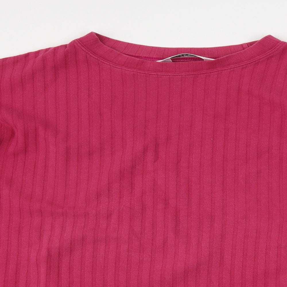 Marks and Spencer  Womens Pink   Basic T-Shirt Size 16