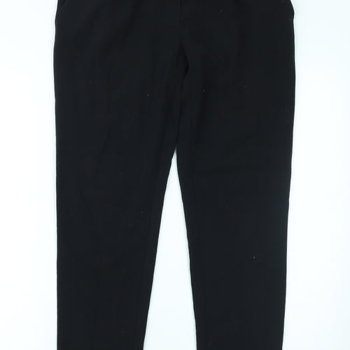 New Look Womens Black   Trousers  Size 12 L28 in