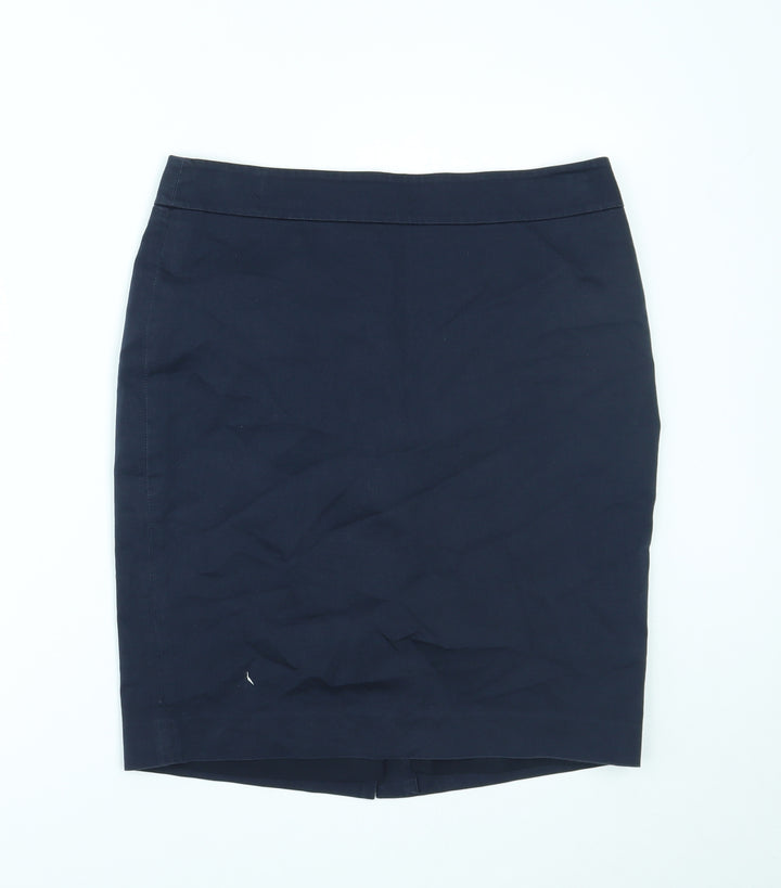 Ann Taylor Womens Beige   Straight & Pencil Skirt Size 8