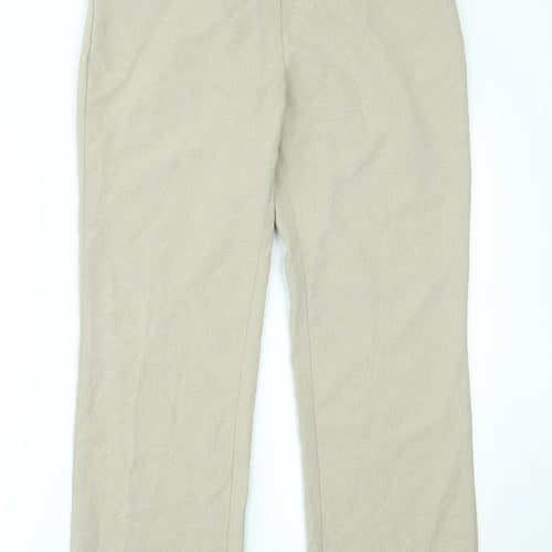 Bonmarché Womens Beige   Trousers  Size 14 L28 in