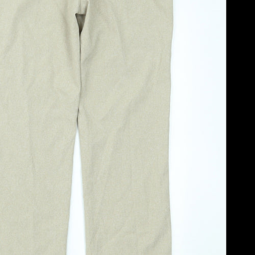 Bonmarché Womens Beige   Trousers  Size 14 L28 in