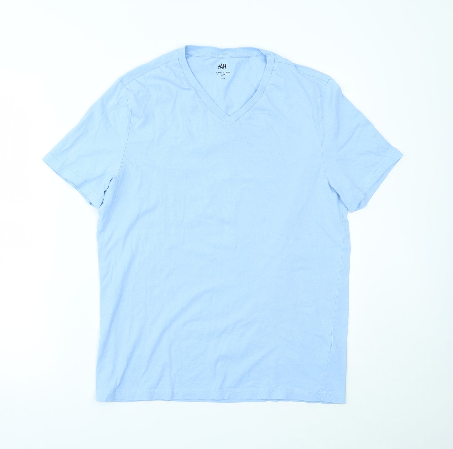 H&M Mens Blue    T-Shirt Size M