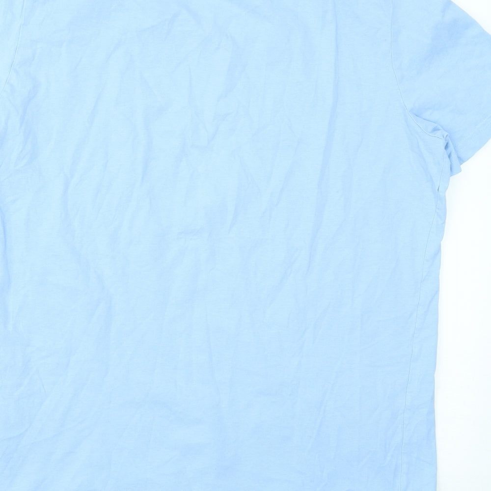 H&M Mens Blue    T-Shirt Size M