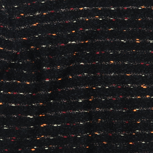 CHIANTI Womens Black Polka Dot  Cardigan Jumper Size M