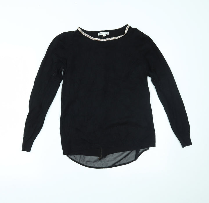 Millenium Womens Black Basic Blouse One Size