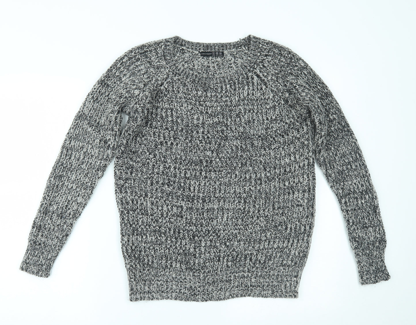 Primark Womens Grey   Pullover Jumper Size 8