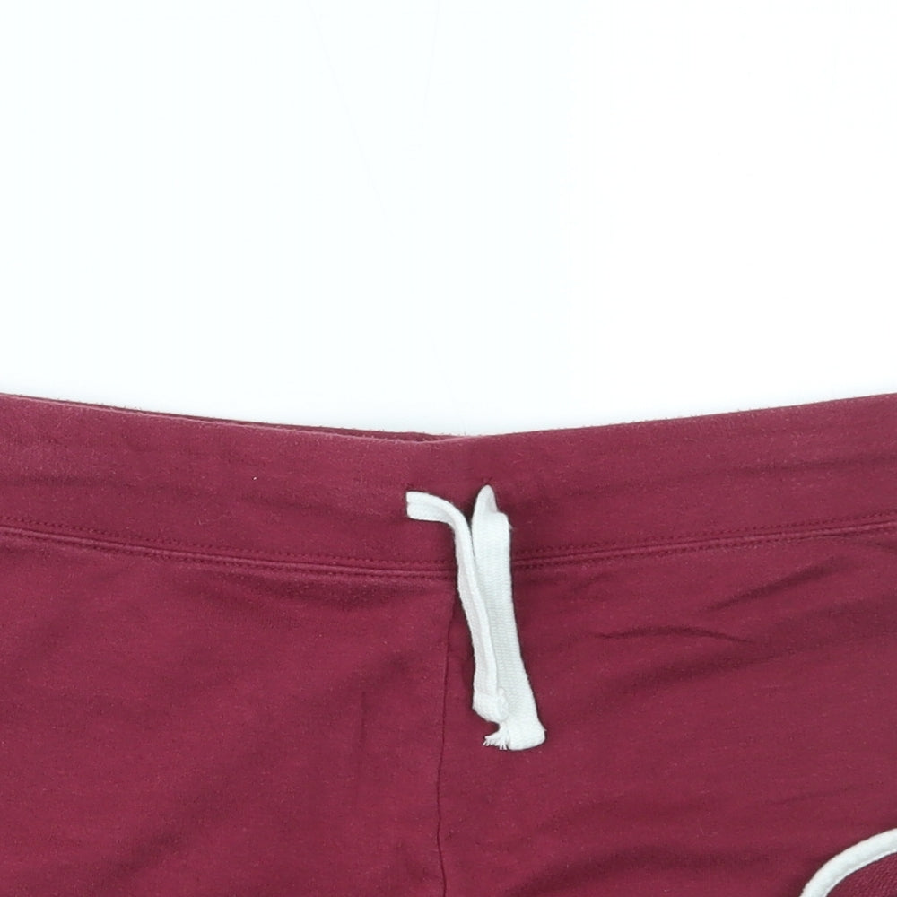 H&M Womens Purple   Sweat Shorts Size M