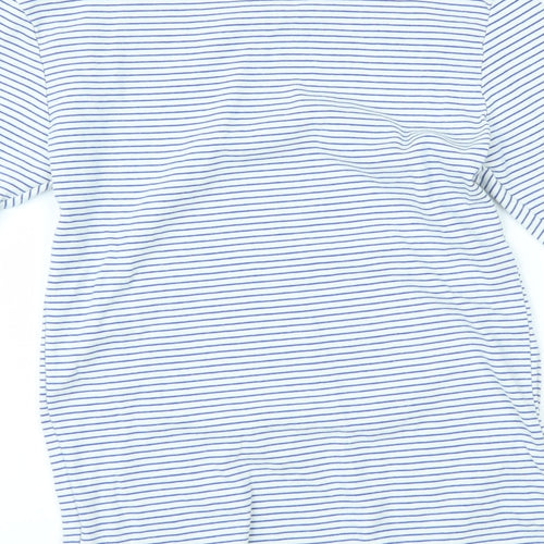 Gap Womens White Striped  Basic Blouse Size S