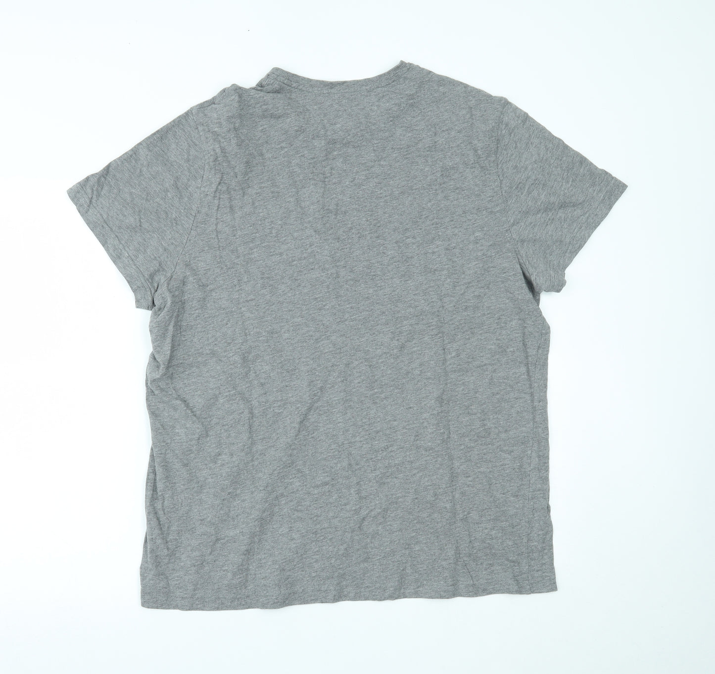 TU Mens Grey    T-Shirt Size L