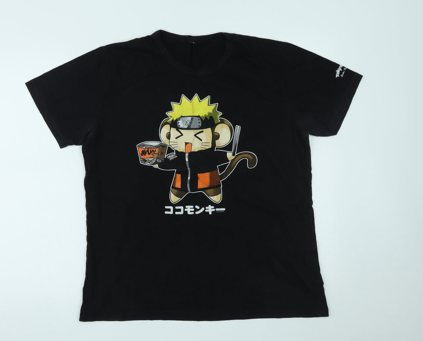 Continental Mens Black    T-Shirt Size L
