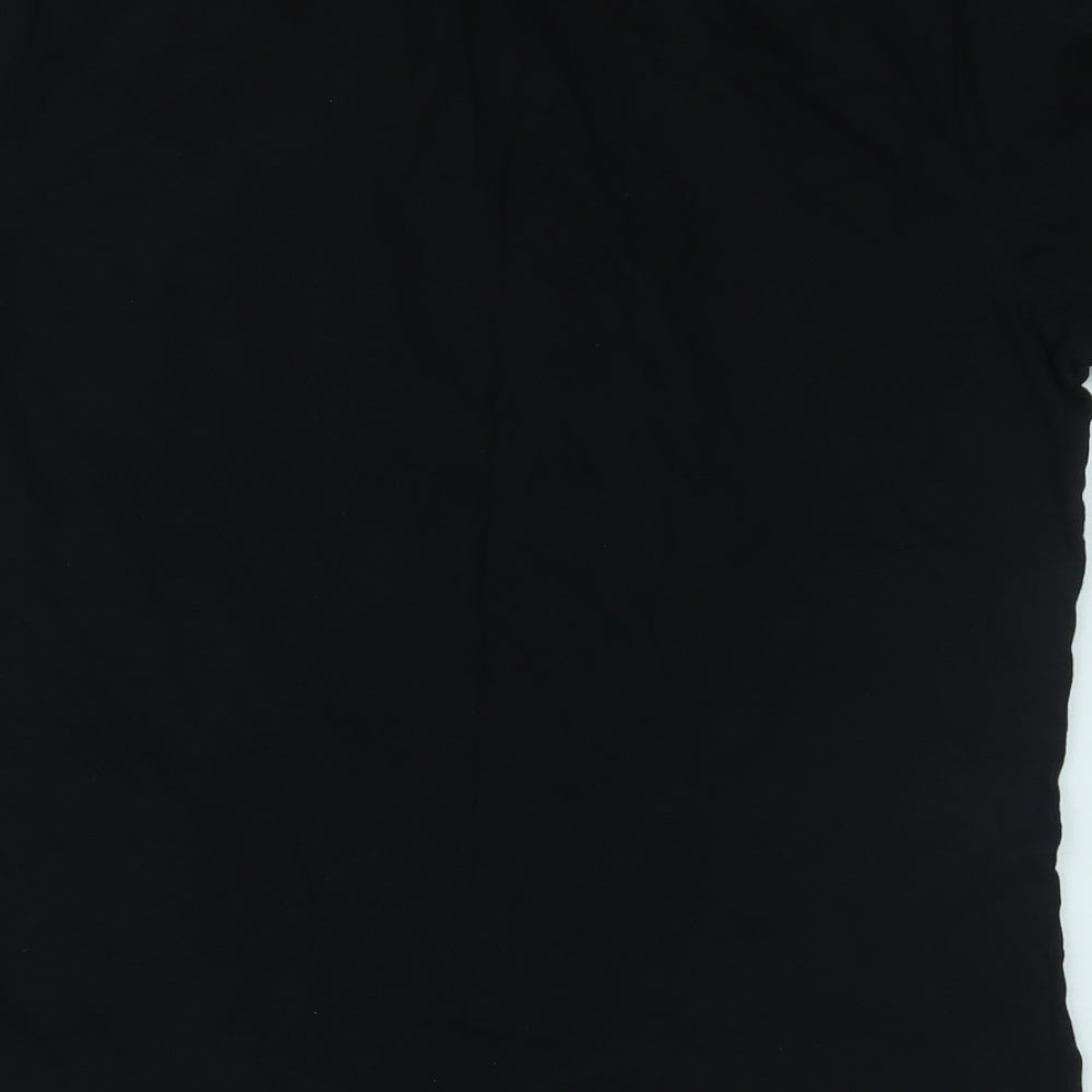 Continental Mens Black    T-Shirt Size L