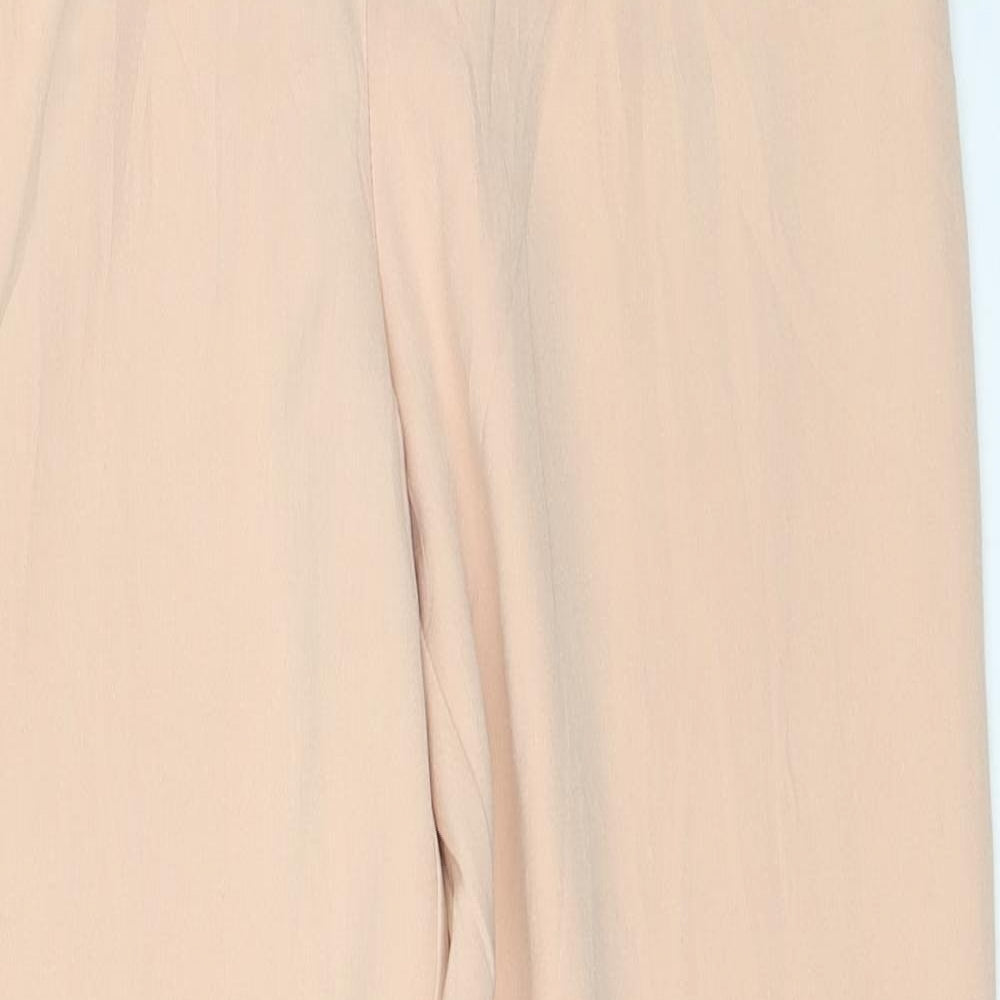 Missguided Womens Beige   Capri Trousers Size 6 L28 in