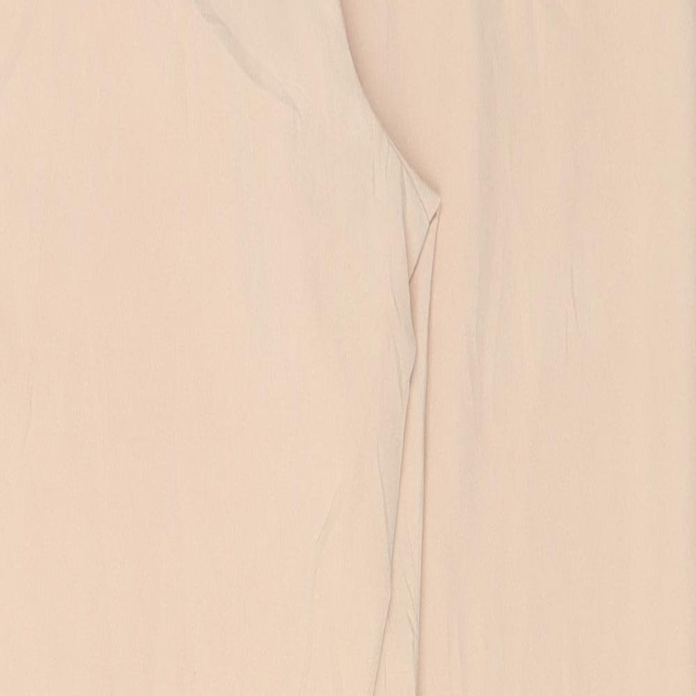 Missguided Womens Beige   Capri Trousers Size 6 L28 in