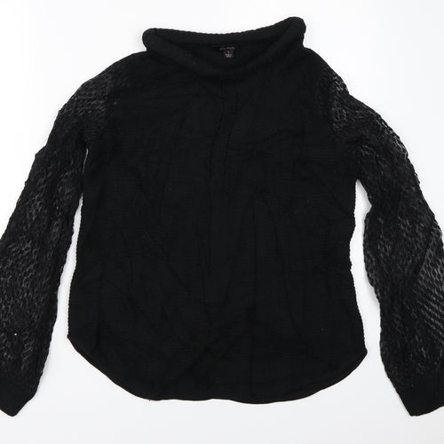 Ella Moss Womens Black   Pullover Jumper Size S