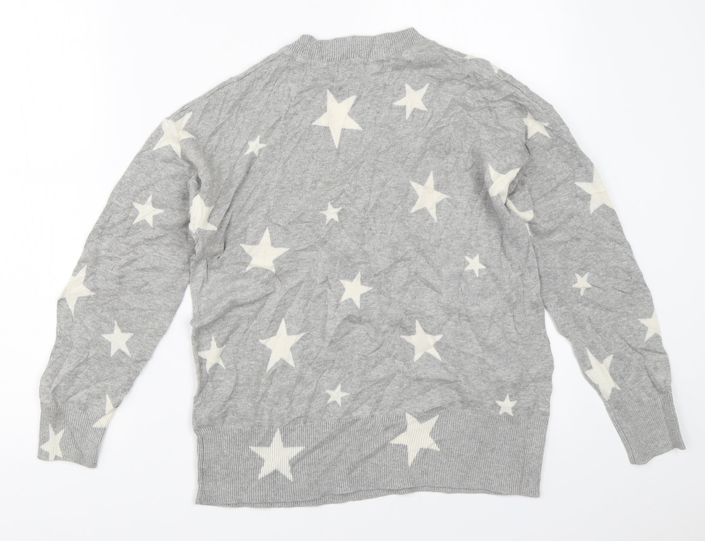 Marks and Spencer Womens Grey   Pullover Jumper Size XS