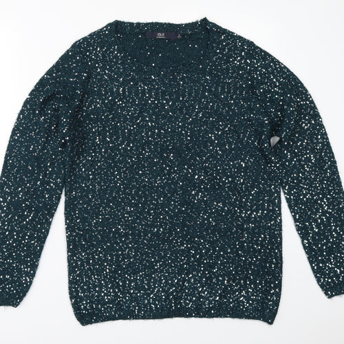 EWM Womens Blue   Pullover Jumper Size S