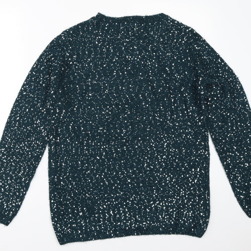 EWM Womens Blue   Pullover Jumper Size S