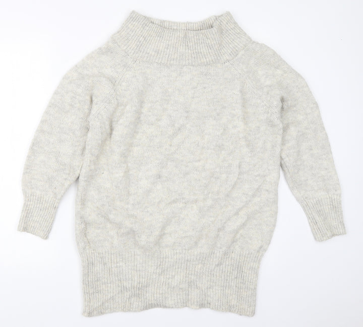 New Look Womens Grey   Pullover Jumper Size S