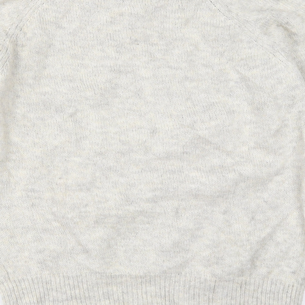 New Look Womens Grey   Pullover Jumper Size S