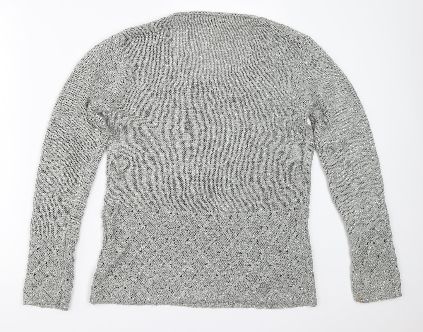 CPM Collection Womens Grey   Pullover Jumper Size M